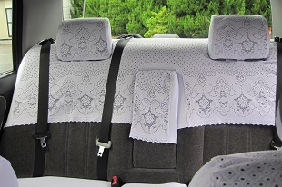 セミハイヤー車内