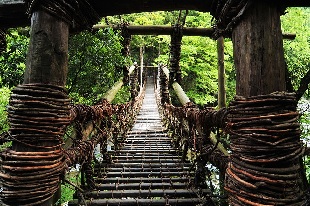 祖谷のかずら橋